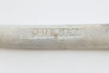 Tuyau de pipe. Détail de l'inscription, côté A