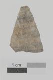 Pointe triangulaire. Face A