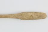 Brosse à dents. Détail du manche
