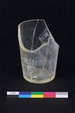 Verre doseur. Vue générale B