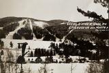 Mont Saint-Sauveur. Scène de saut à ski - Côte 70 - 1930