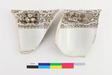 Tasse. Détail du décor intérieur (paroi)