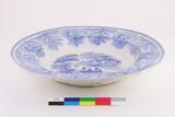 Assiette creuse. Vue générale