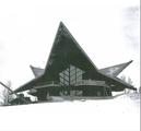 Chalet Mont Sainte-Anne. Chalet resto-bar du centre de ski du mont Sainte-Anne, 1961