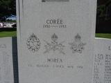 Plaque du monument de guerre de Thetford Mines, Vue de détail