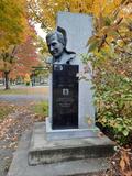 Plaque du monument d'Antonio Barrette