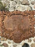 Plaque du cairn des Patriotes