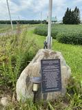 Plaque du monument aux Acadiens