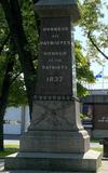 Plaque du monument aux Patriotes de Saint-Denis