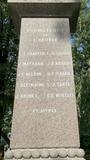 Plaque du monument aux Patriotes de Saint-Denis