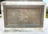 Plaque du monument des Braves de Shawinigan