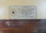 Plaque du curé Joseph Georges Goudreau
