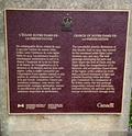Plaque de l'église de Notre-Dame-de-la-Présentation de Shawinigan
