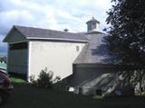 Grange circulaire Damase-Amédée-Dufresne. Vue latérale