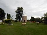 Moulin à vent de Contrecoeur. Vue frontale de la façade arrière