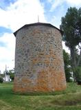 Moulin à vent de Vincelotte. Vue arrière