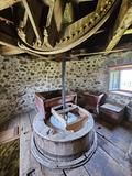 Moulin à vent Dansereau. Vue intérieure