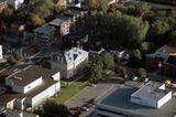 Ancienne prison de Trois-Rivières. Vue aérienne
