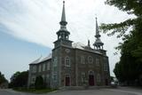 Église de Saint-Joseph. Vue d'angle de la façade