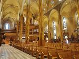 Basilique de Saint-Patrick. Vue d'angle intérieure