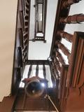 Vieux séminaire de Saint-Sulpice. Détail intérieur. Escalier