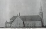 Église de Saint-Pierre-de-La Vernière. Église Saint-Pierre-la-Vernière, Iles de la Madeleine, Canadian Post Card Co. Ltd 