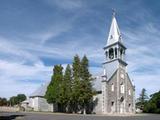 Église de Sainte-Jeanne-de-Chantal. Vue latérale