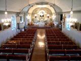 Église de Sainte-Jeanne-de-Chantal. Vue intérieure