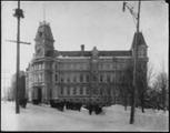 Ancien palais de justice de Québec. Quartier Vieux-Québec - Angle de la rue Saint-Louis et du Trésor - Palais de justice, 1900