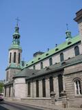 Basilique-cathédrale de Notre-Dame-de-Québec. Vue latérale