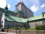 Église des Augustines-de-l'Hôtel-Dieu-de-Québec. Vue latérale