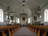 Église de Saint-Édouard. Vue intérieure