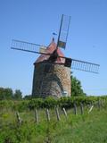 Moulin à vent de L'Isle-aux-Coudres. Vue avant