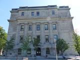 Vieux palais de justice de Montréal. Vue latérale