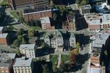 Hôtel de ville de Sherbrooke. Vue aérienne