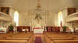 Église de Sainte-Famille. Vue intérieure