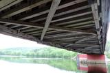 Grand pont de Ferme-Rouge. Dessous du pont