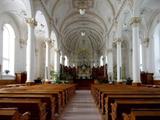 Église de Saint-Samuel. Vue intérieure