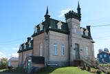 Ancien palais de justice de Kamouraska. Vue d'angle