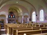 Église Saint-Hilaire. Vue intérieure