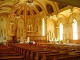 Décor peint de l'église de Sainte-Anne. Vue générale