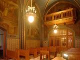 Décor intérieur de la chapelle de l'archevêché de Sherbrooke