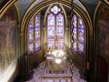 Décor intérieur de la chapelle de l'archevêché de Sherbrooke