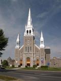 Cathédrale Saint-Charles-Borromée de Joliette. Vue avant