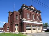 Poste d'incendie et de police Numéro-Deux-de-Shawinigan. Vue latérale