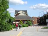 Gare du CN de Sherbrooke. Vue latérale