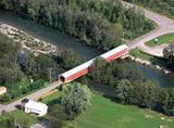 Pont de Saint-Edgar. Vue aérienne