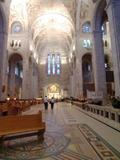 Basilique de Sainte-Anne-de-Beaupré. Vue intérieure