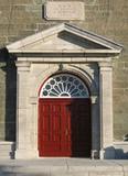 Église de Saint-Romuald. Détail. Vue avant