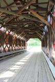 Pont couvert de Saint-Mathieu. Vue intérieure